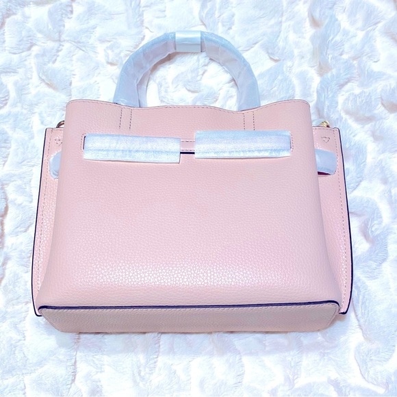 🌷BRAND new michael kors blush pink small pebbled leather satchel crossbody bag - Picture 8 of 10